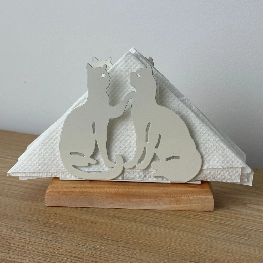 Cat Shaped Tissue Holder TSUH05